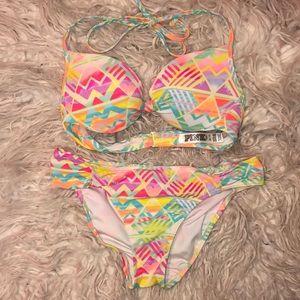 Pink Victoria’s Secret Bikini Set